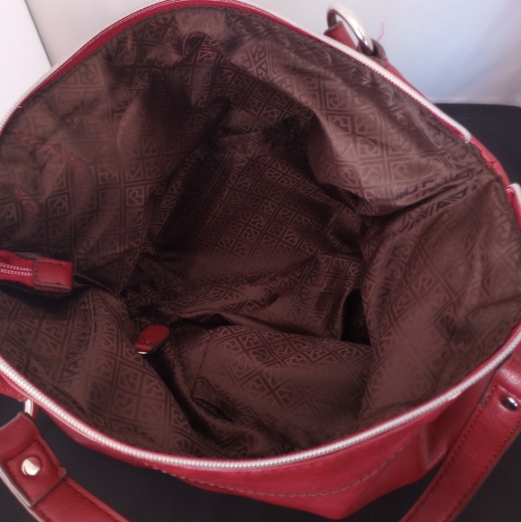 Reddish-Brown Relic Purse Handbag Vegan Leather - Picture 5 of 7